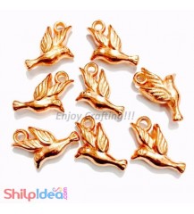 Jewellery Birds - Copper - Pack of 10